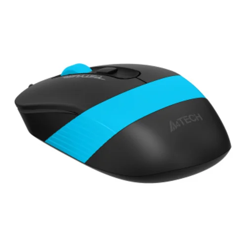 Мышь A4Tech Fstyler FM10 черный/синий оптическая (1600dpi) USB (4but)